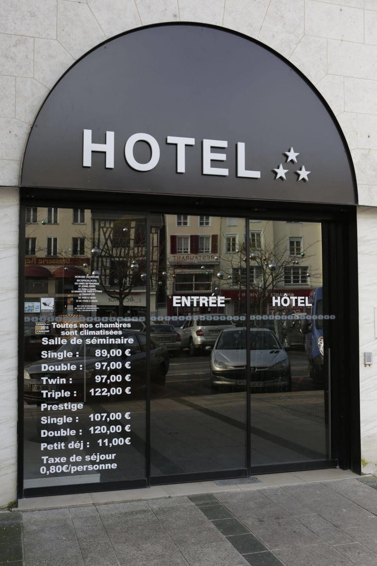 Hotel & Spa Le Renard Centre Châlons-en-Champagne Kültér fotó