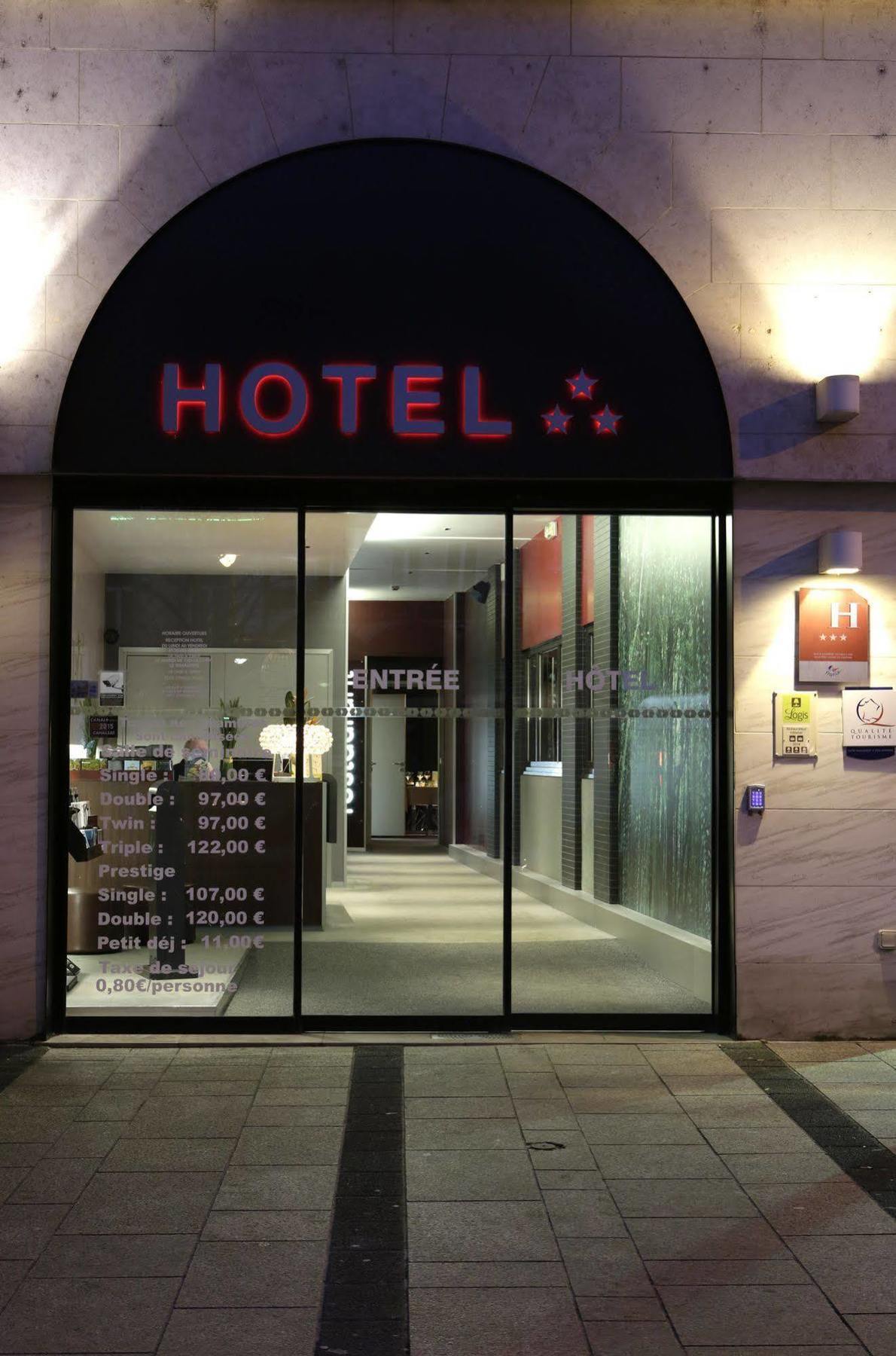 Hotel & Spa Le Renard Centre Châlons-en-Champagne Kültér fotó